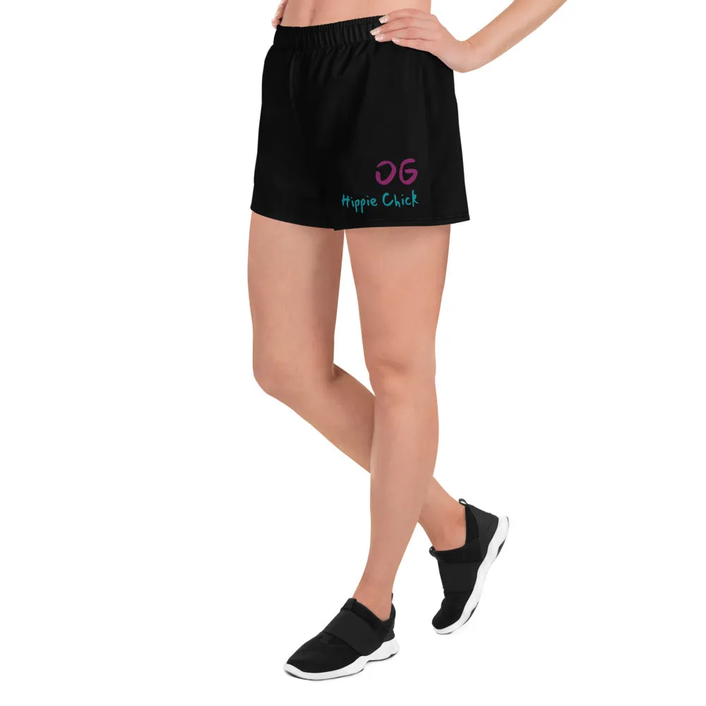 Black Women's Athletic Shorts