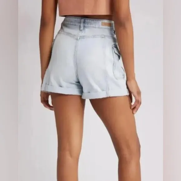 Blank NYC The Perry Jean Denim High Waisted Shorts