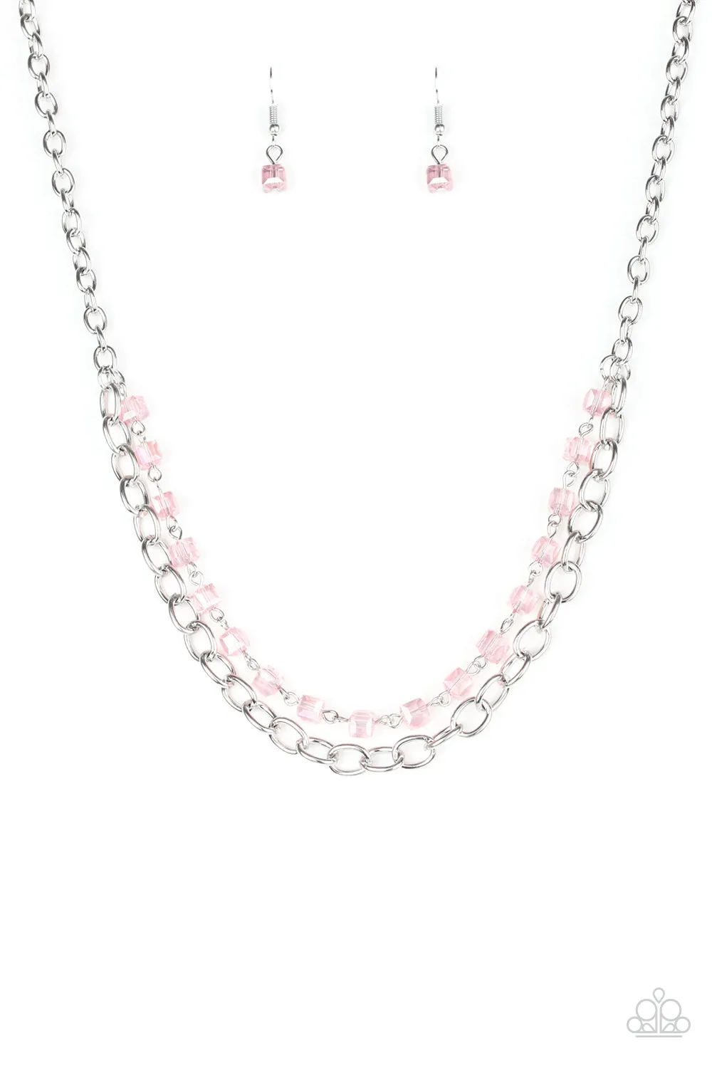 Block Party Princess  - Pink Necklace