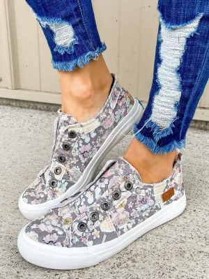 Blowfish Play Sneakers- Gray Gypsy Canvas