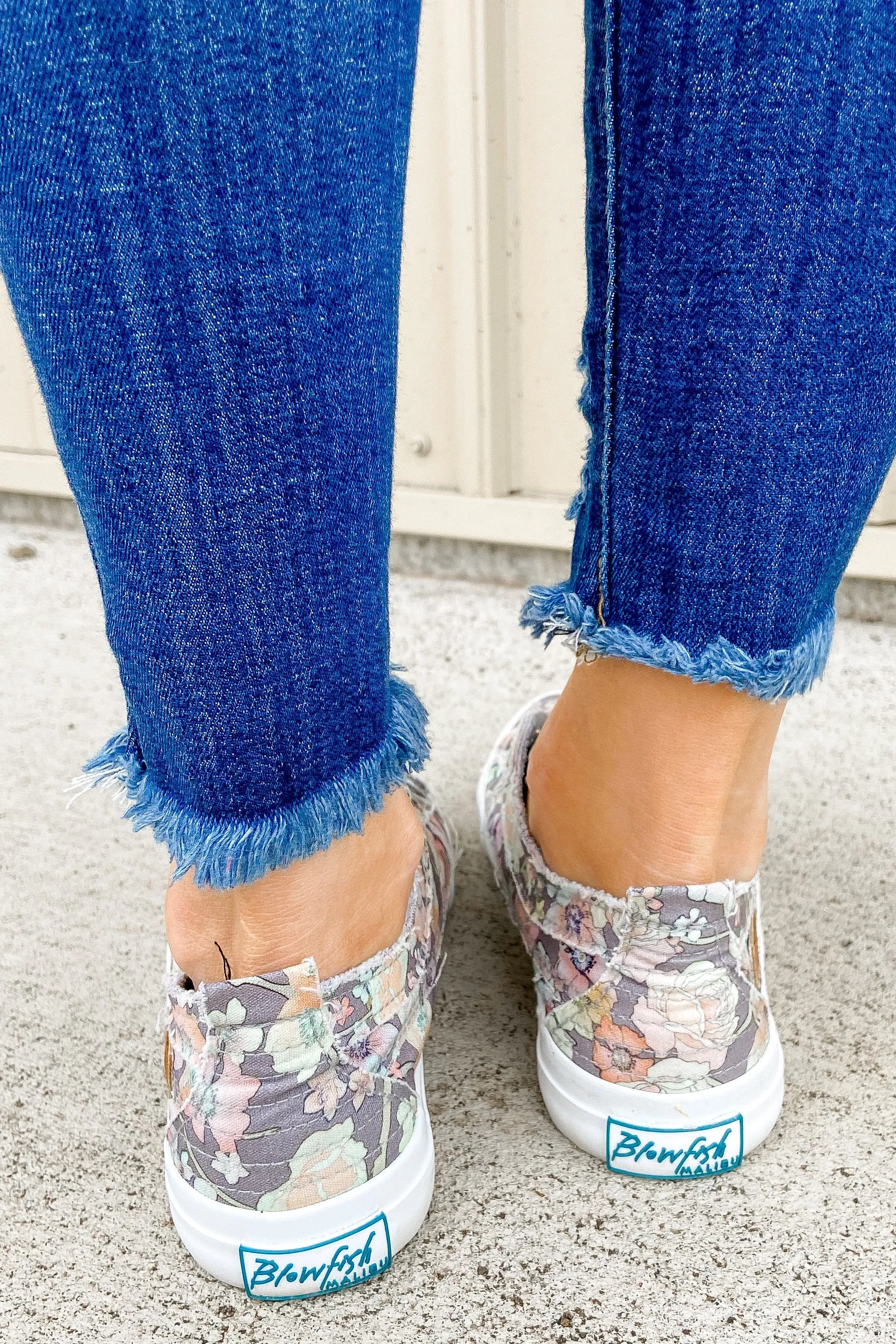 Blowfish Play Sneakers- Gray Gypsy Canvas