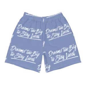Blue & White Dreams Athletic Shorts