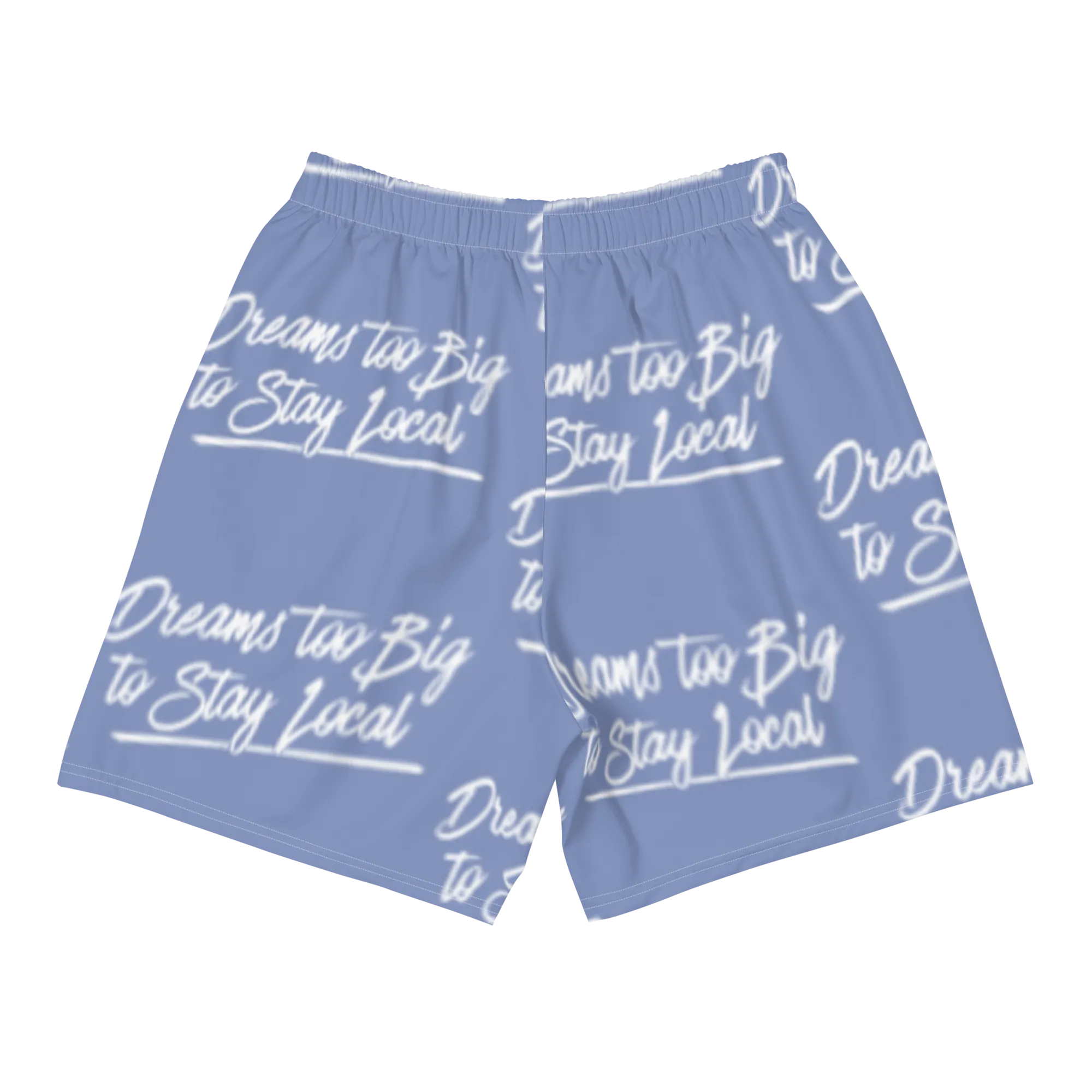 Blue & White Dreams Athletic Shorts
