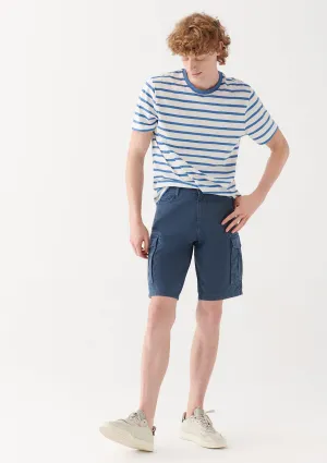 Blue Cargo Shorts