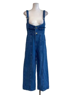 Blue Denim Jumpsuits