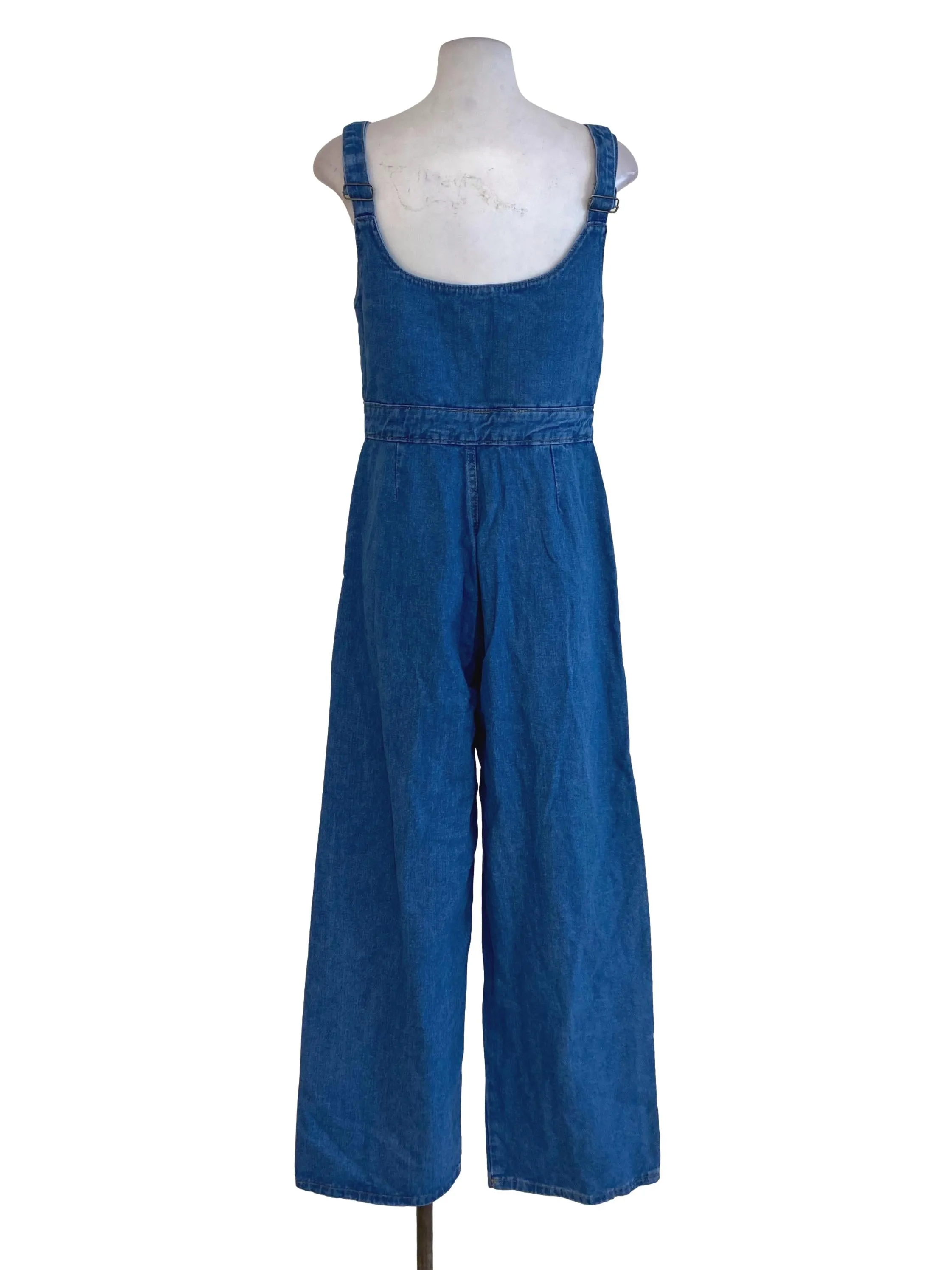 Blue Denim Jumpsuits
