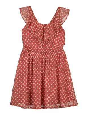 Blush Embroidered Dress