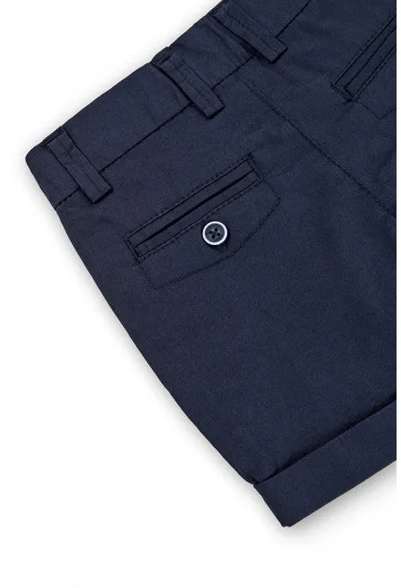 Boboli Navy Bermuda Shorts