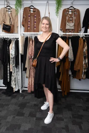 Boho Kalisi Dress - Liquorice