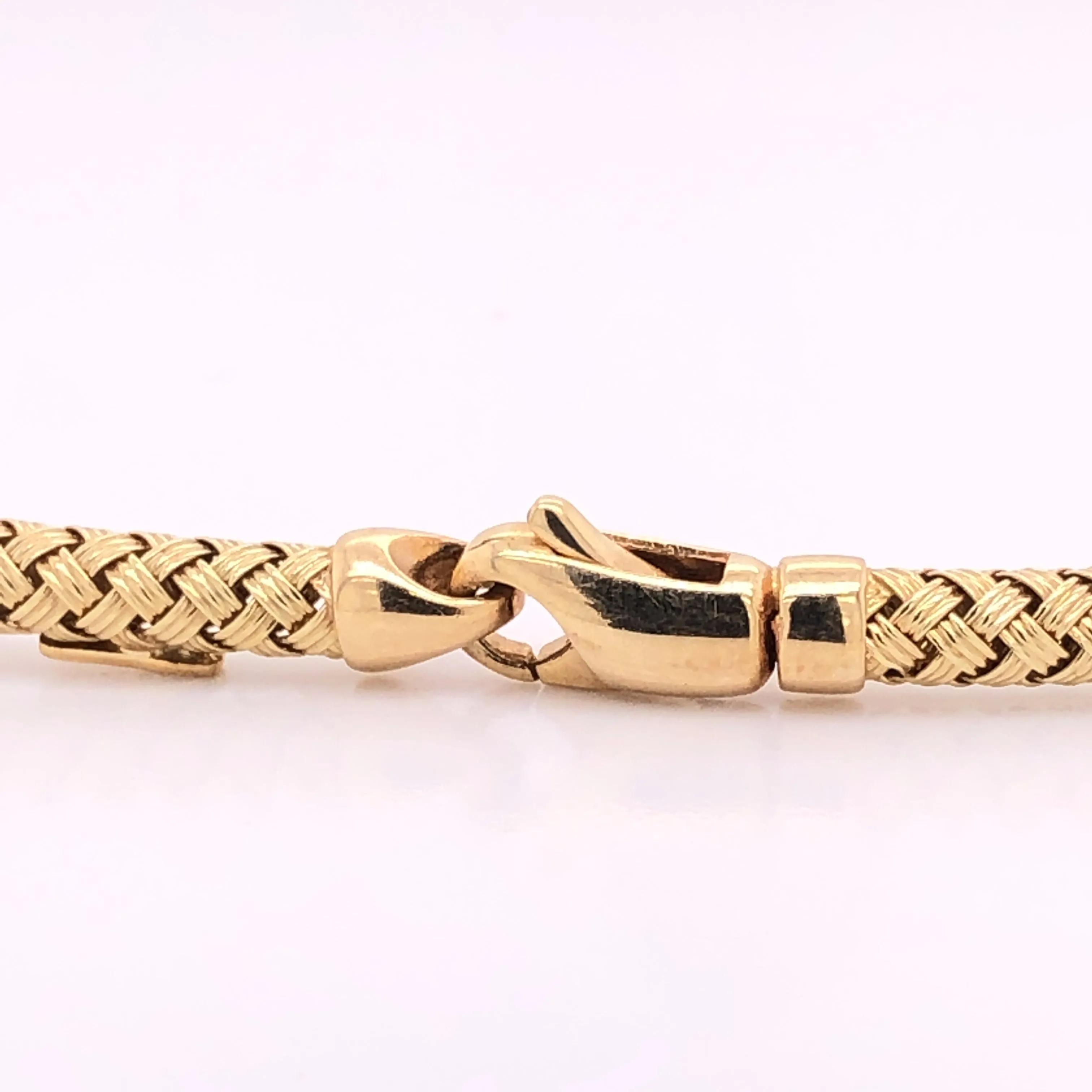 Braided Diamond Choker - 22966