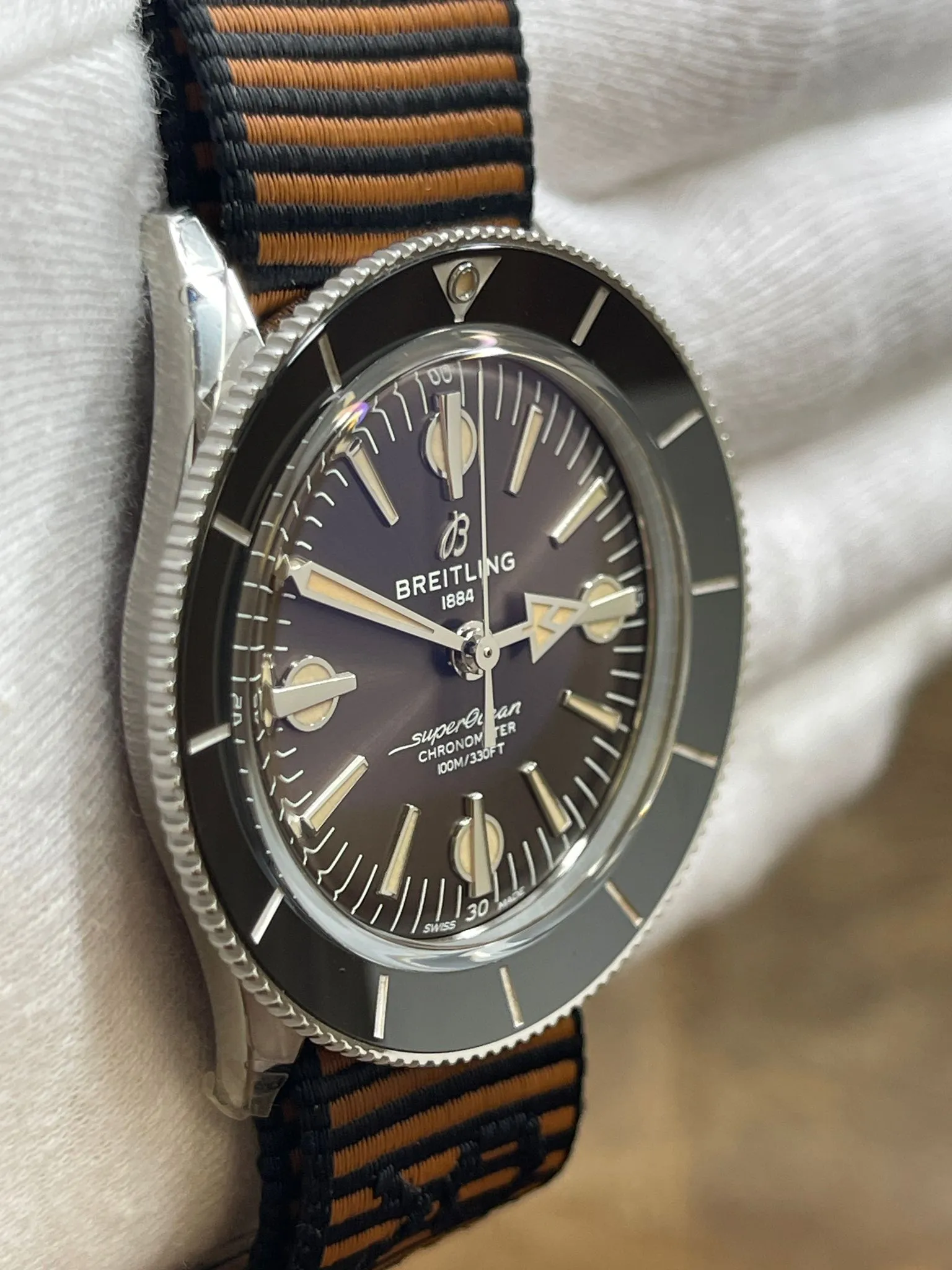 Breitling Superocean Heritage 57 Outerknown A10370 Brown Dial Automatic Men's Watch