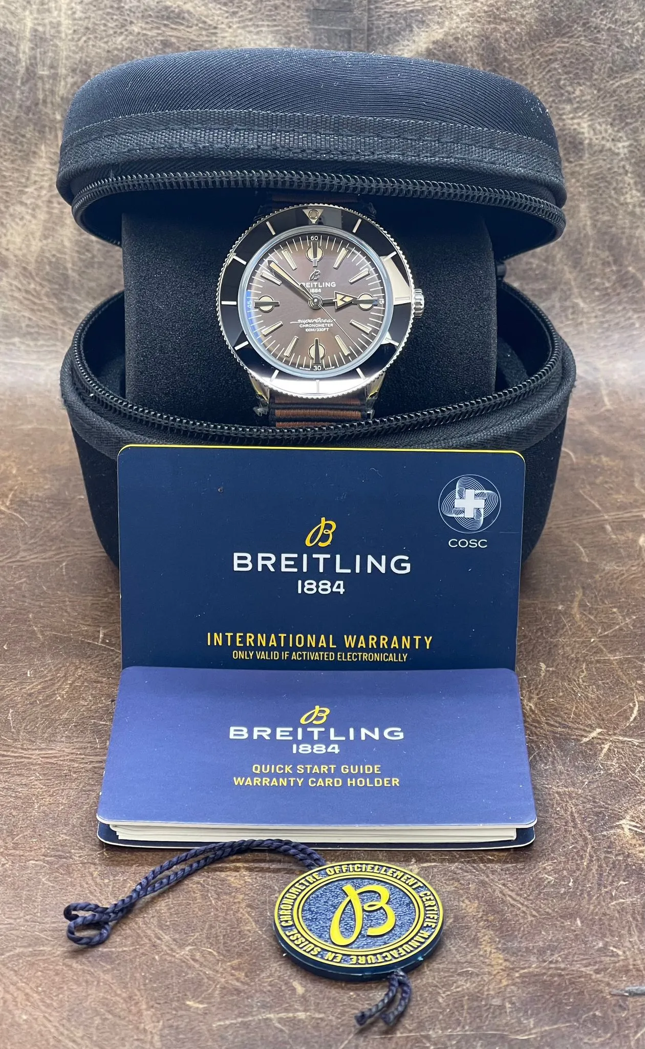 Breitling Superocean Heritage 57 Outerknown A10370 Brown Dial Automatic Men's Watch