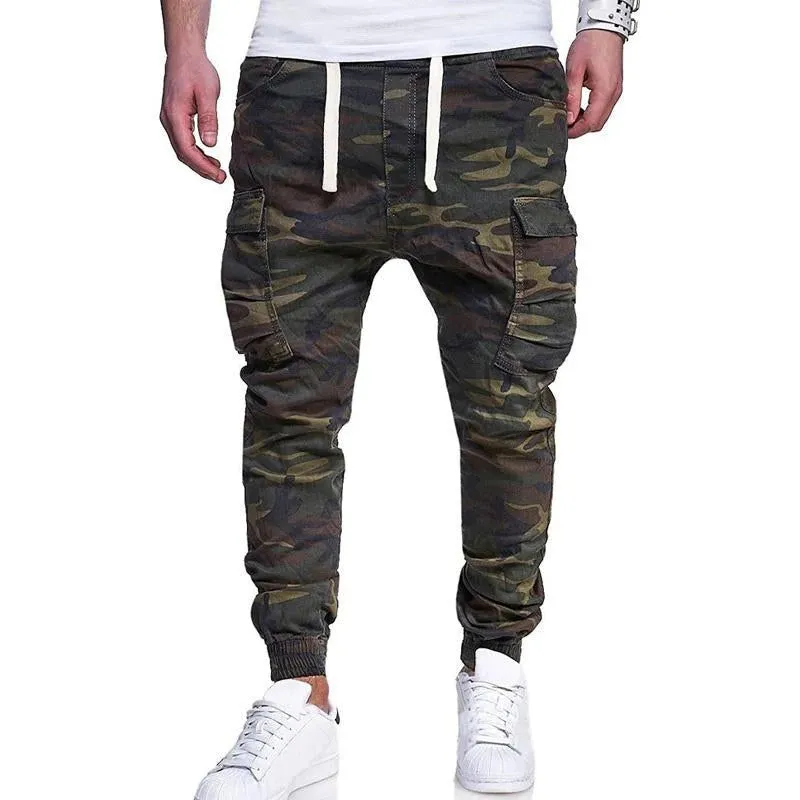 Brody - Men's Camo Print Cargo Pants