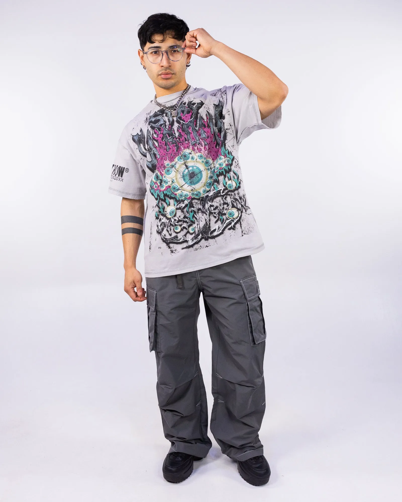 Campus Gray Men's Cargo Pants
