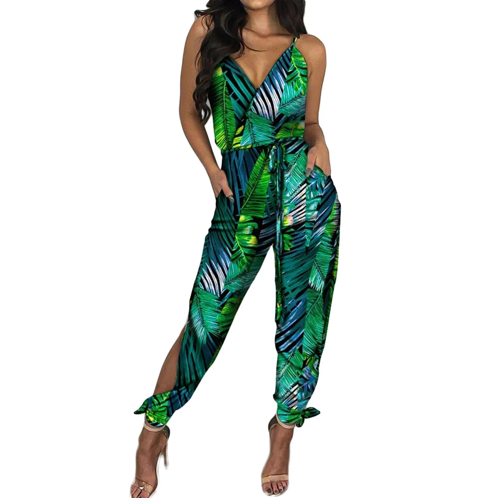 Candice - Lässiger ärmelloser Jumpsuit