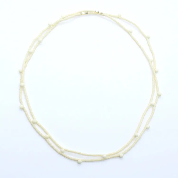 Candy Chokers / Set of 2 / Bone