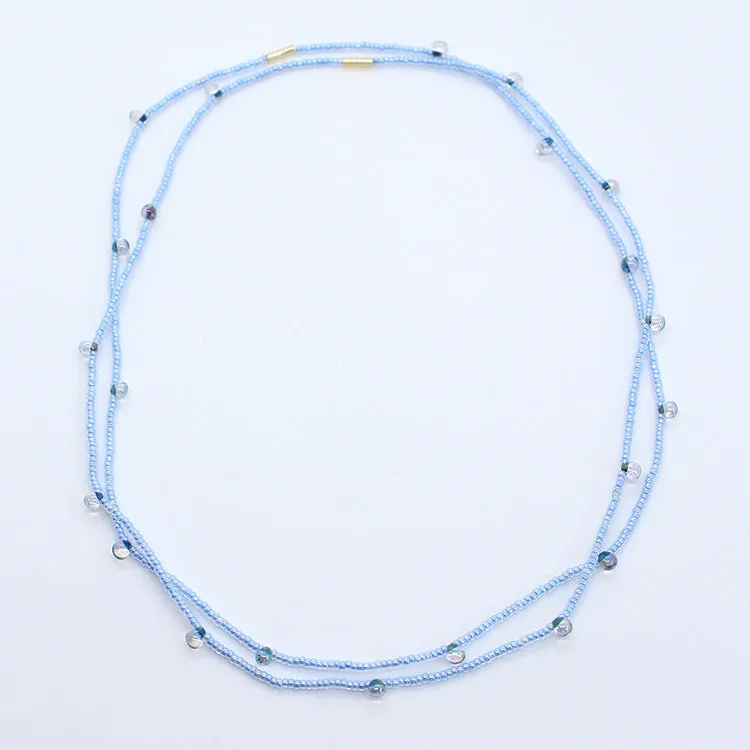 Candy Chokers / Set of 2 / Ice Blue