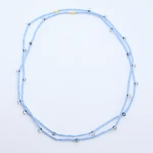 Candy Chokers / Set of 2 / Ice Blue
