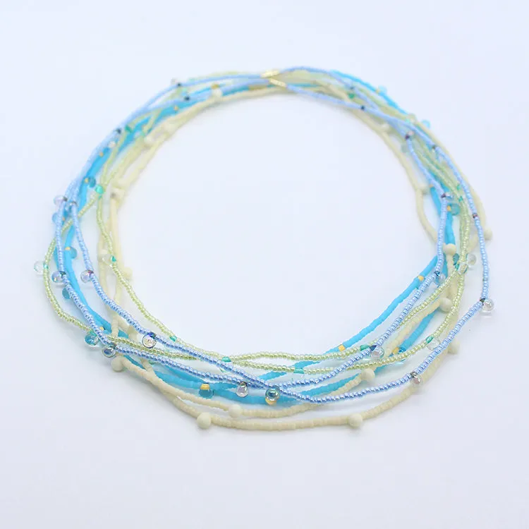Candy Chokers / Set of 2 / Ice Blue