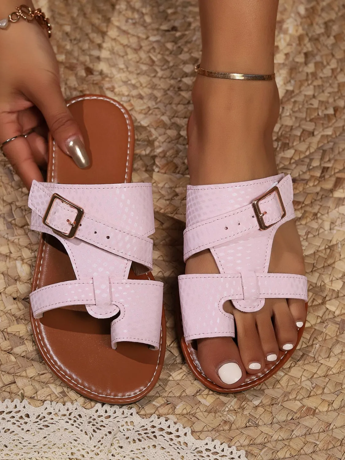 Canvas Flat Sneakers