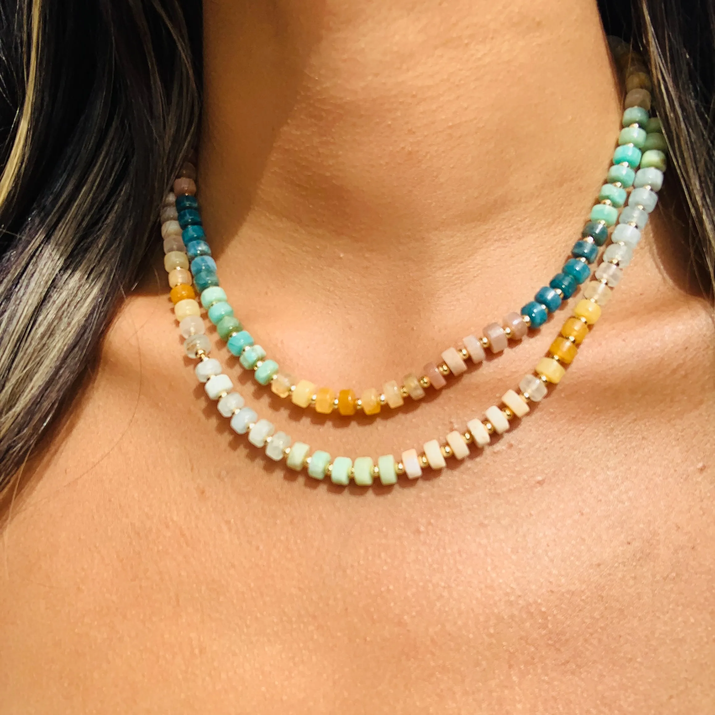 Cara Candy Gemstone Necklace