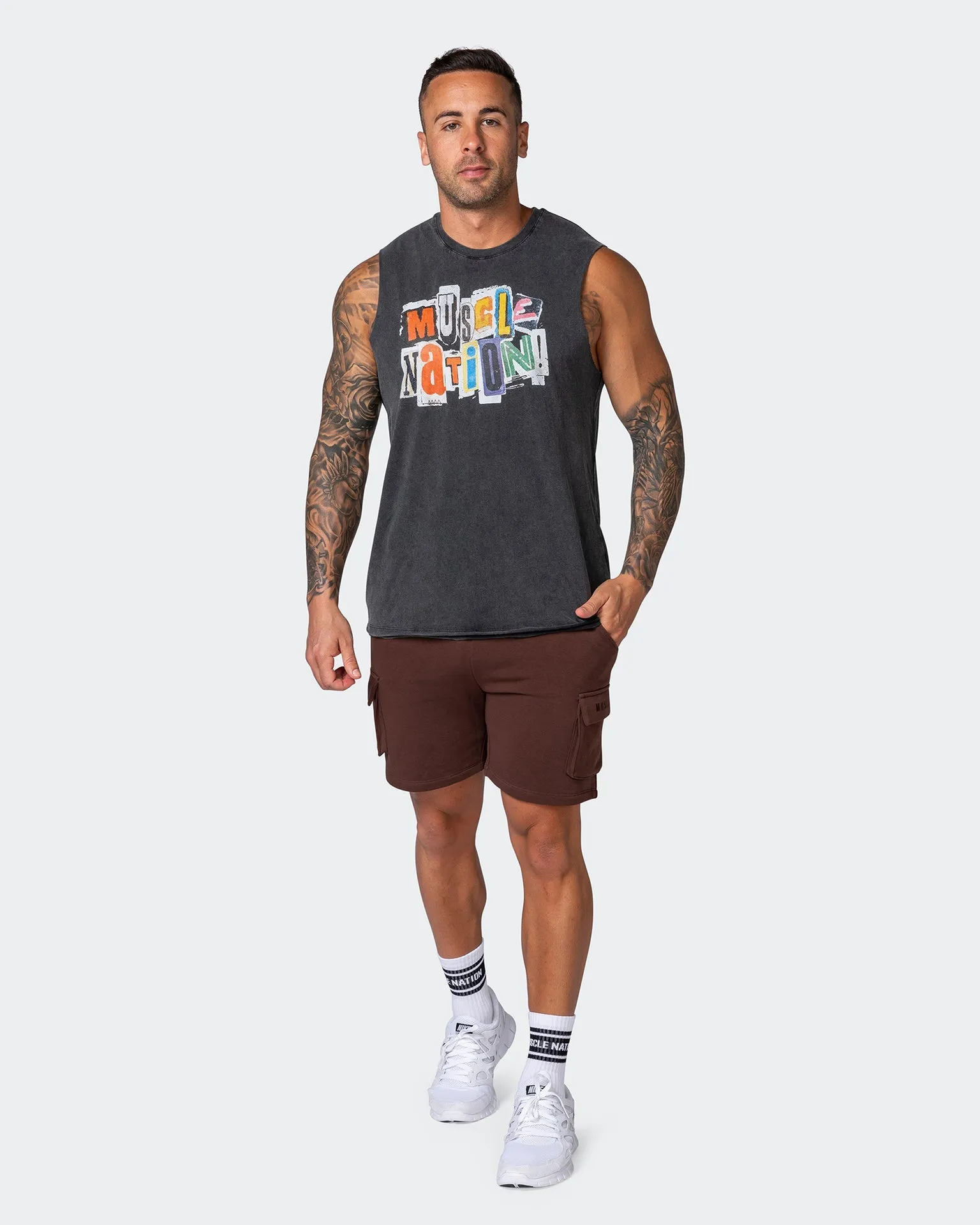 Cargo Shorts - Coffee
