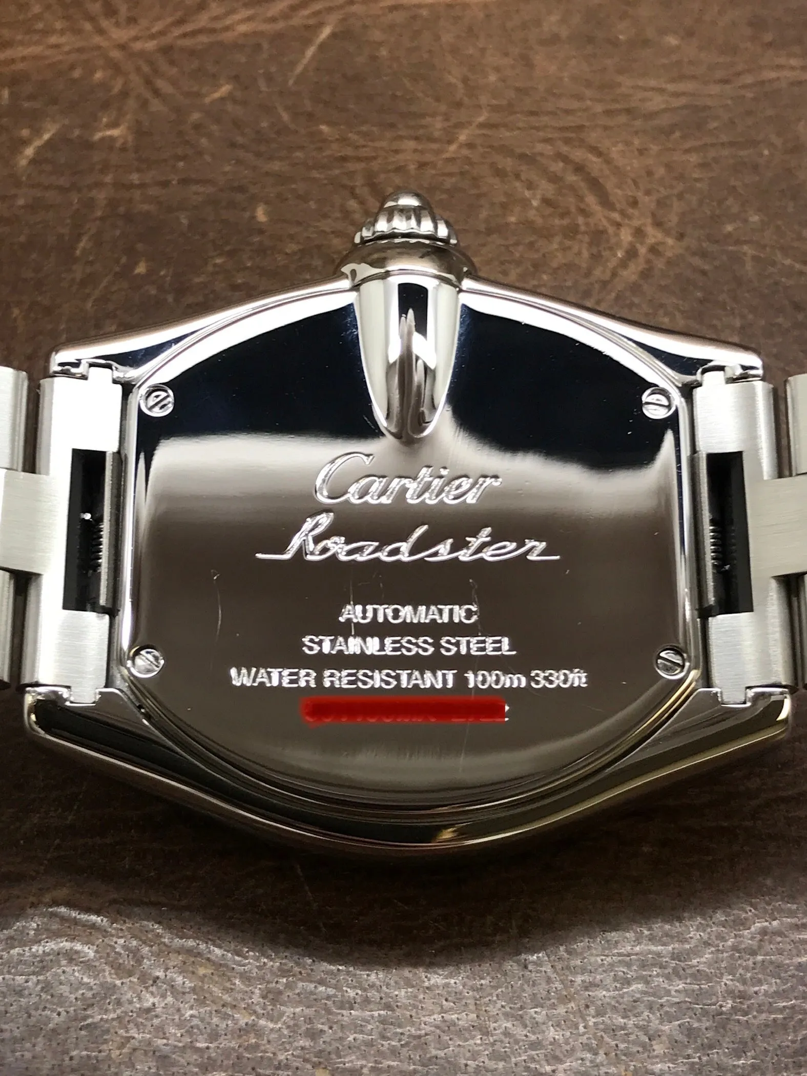 Cartier Roadster GMT 2722 Silver Dial Automatic Men's Watch