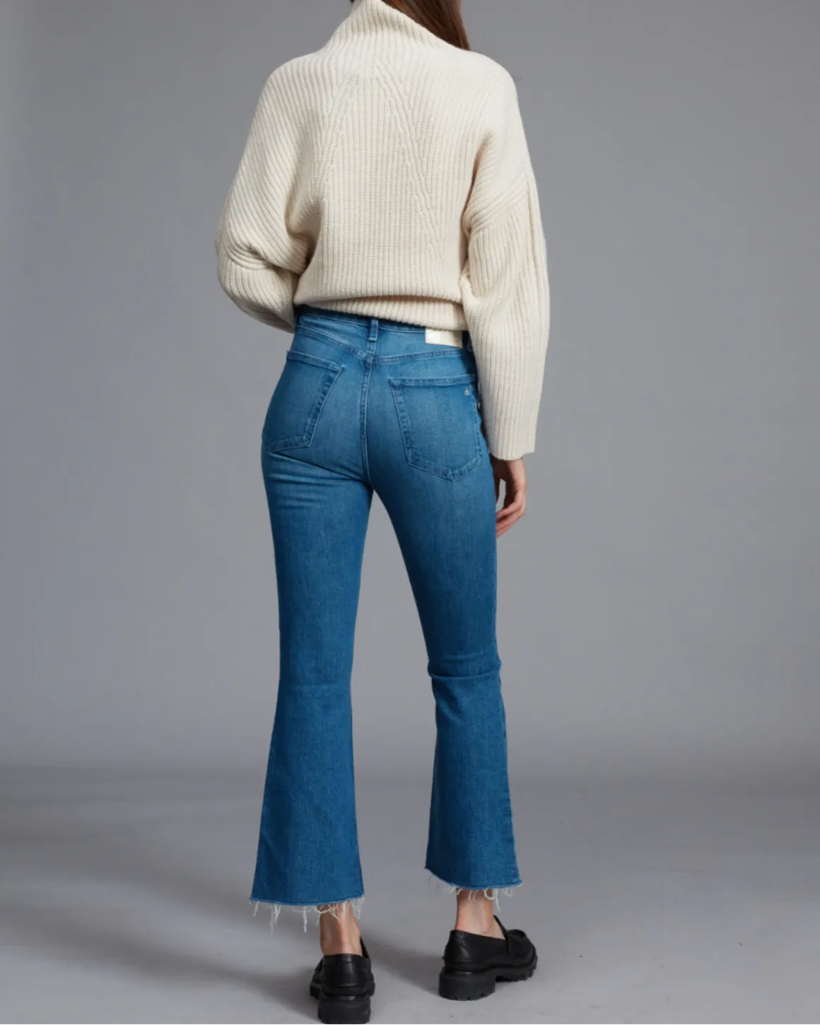 Casey High Rise Ankle Flare | Cindy