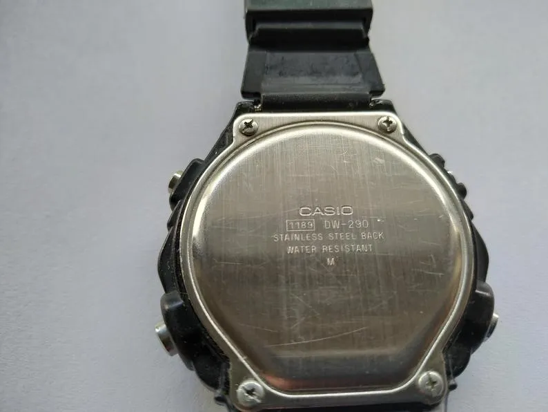 Casio 1189 DW-290 Alarm Chronograph Watch
