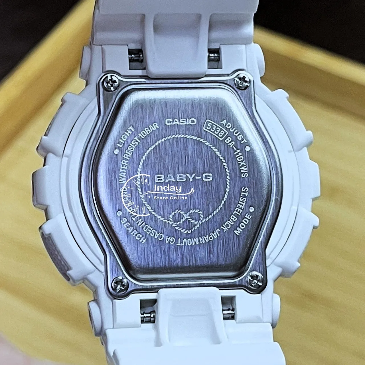 Casio Baby-G Women's Watch BA-110XWS-7A Resin Band Mineral Glass Shock Resistant