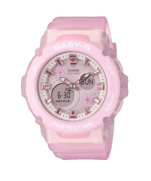 Casio Baby-G Women's Watch BGA-270FL-4A Resin Band Mineral Glass Shock Resistant