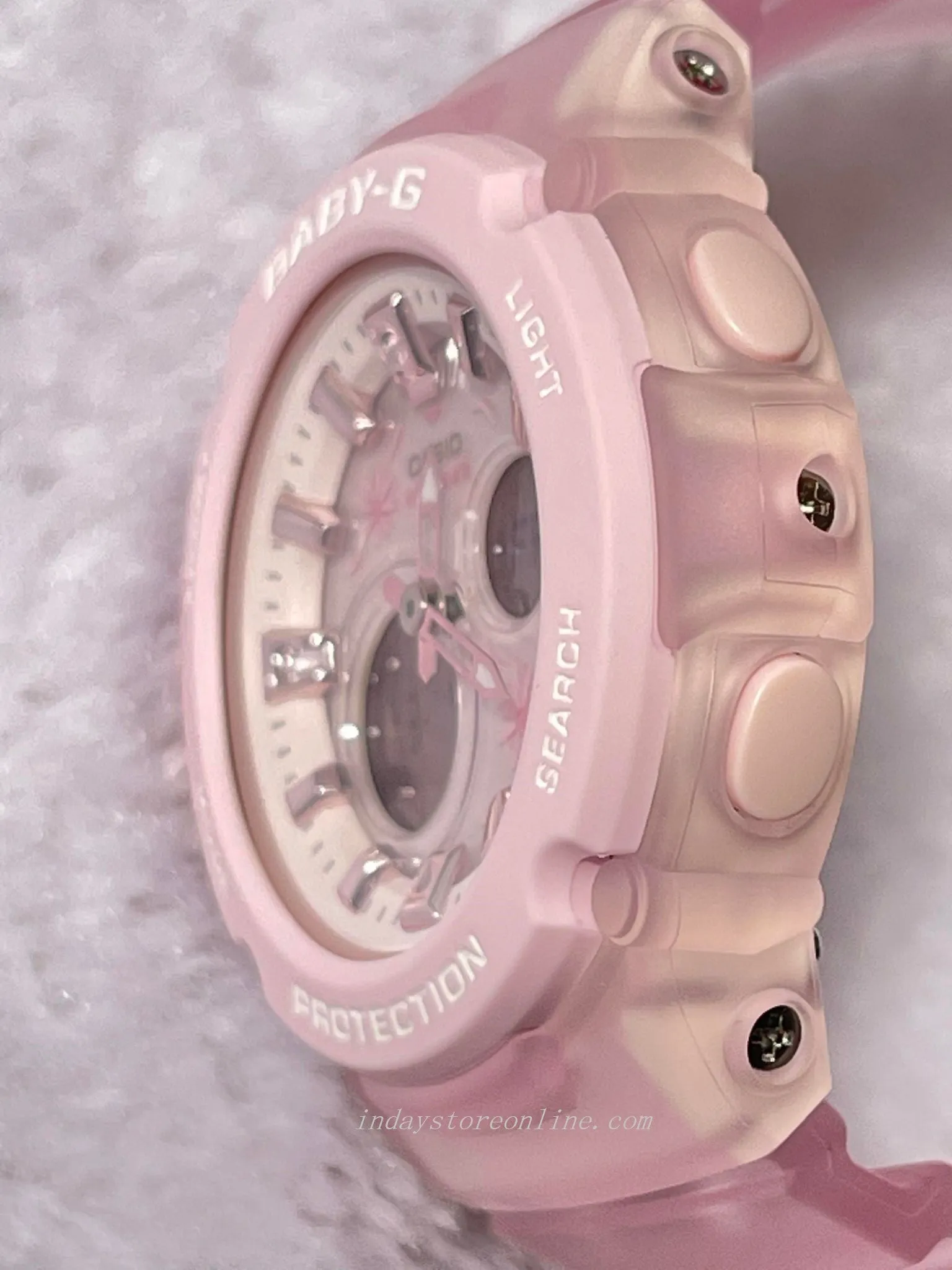 Casio Baby-G Women's Watch BGA-270FL-4A Resin Band Mineral Glass Shock Resistant