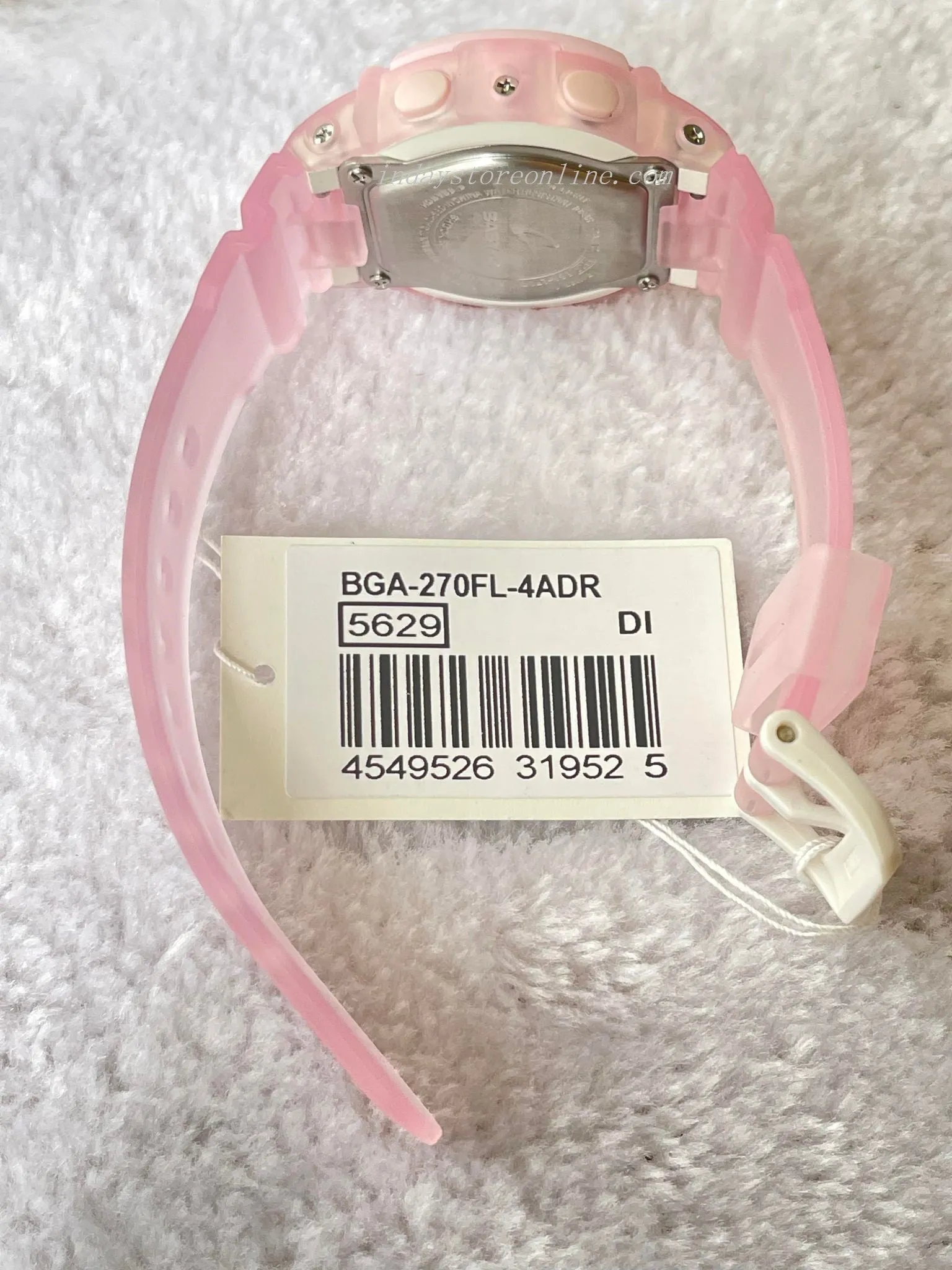 Casio Baby-G Women's Watch BGA-270FL-4A Resin Band Mineral Glass Shock Resistant