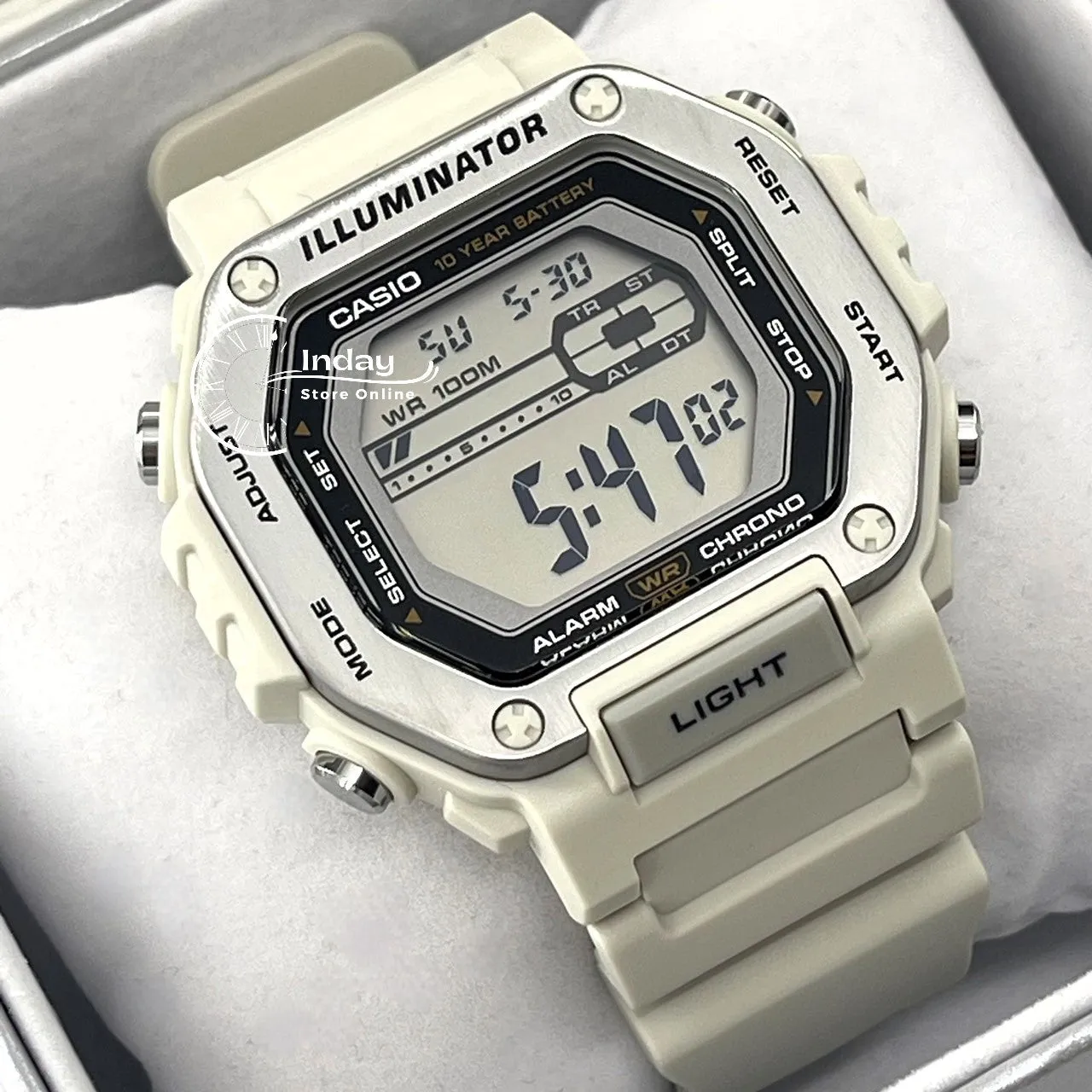 Casio Digital Men's Watch MWD-110H-8A Resin Band Resin Glass Battery Life: 10 years