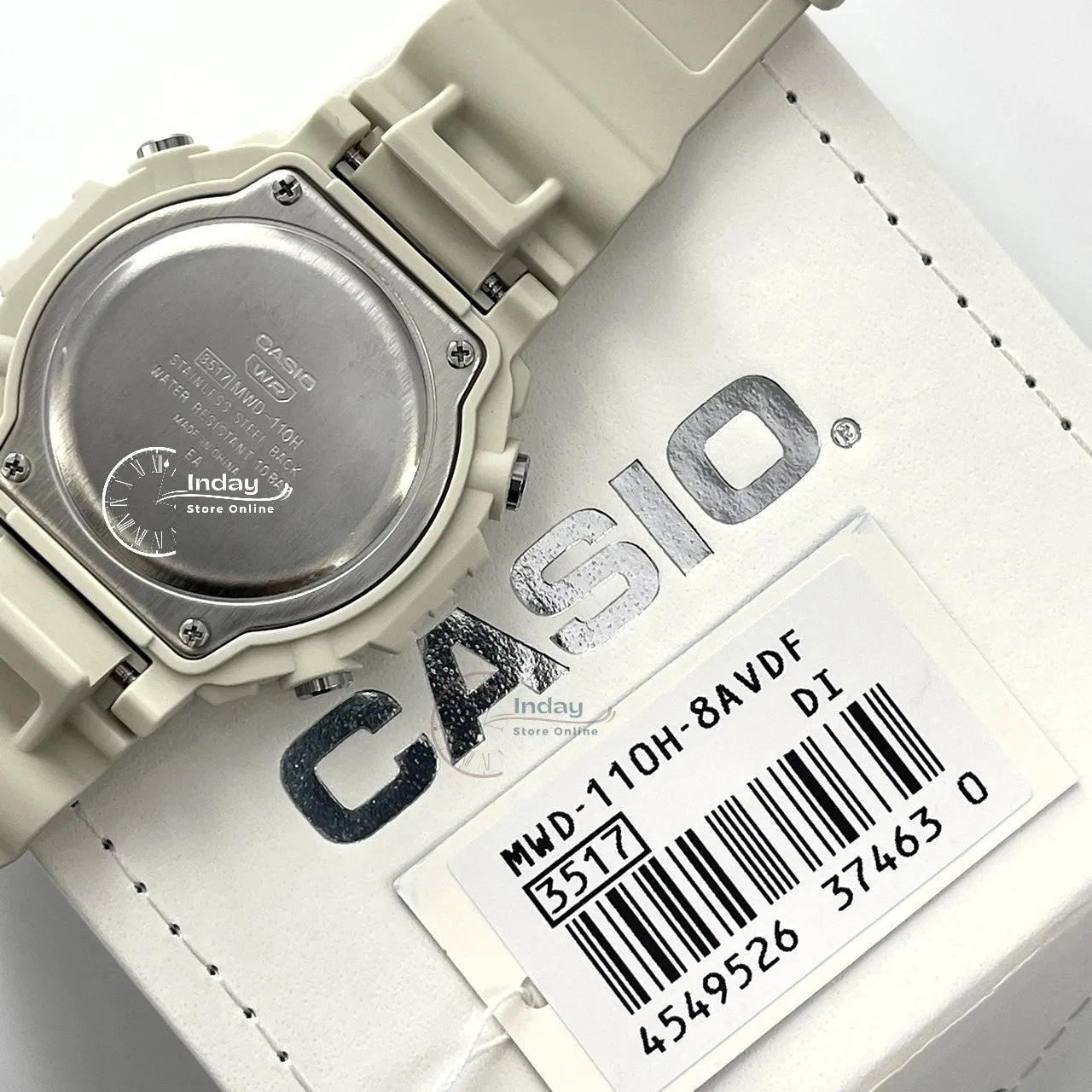 Casio Digital Men's Watch MWD-110H-8A Resin Band Resin Glass Battery Life: 10 years