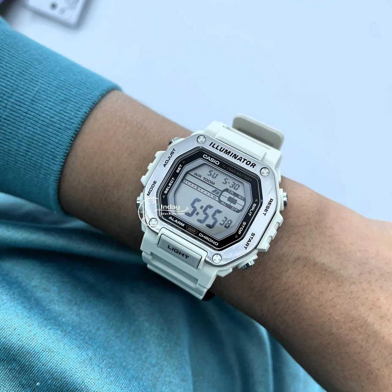 Casio Digital Men's Watch MWD-110H-8A Resin Band Resin Glass Battery Life: 10 years