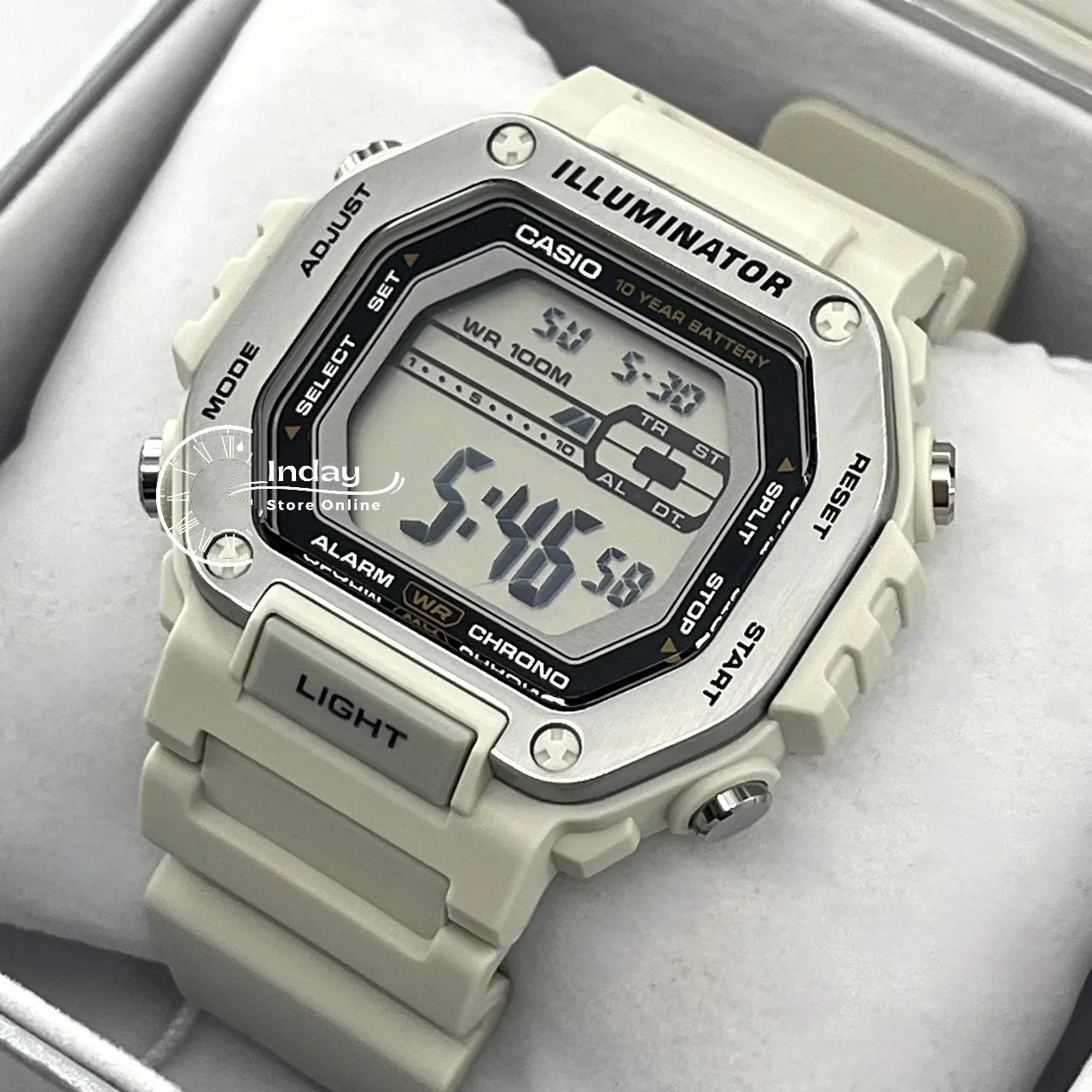 Casio Digital Men's Watch MWD-110H-8A Resin Band Resin Glass Battery Life: 10 years