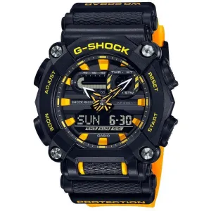 Casio G-Shock GA900 Analog Yellow Black GA900A-1A9