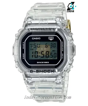 Casio G-Shock Men's Watch DW-5040RX-7 Digital 5000 Series 40th Anniversary CLEAR REMIX Limited Edition Model