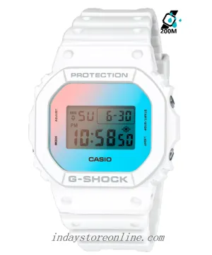Casio G-Shock Men's Watch DW-5600TL-7 Resin Band Mineral Glass Shock Resistant