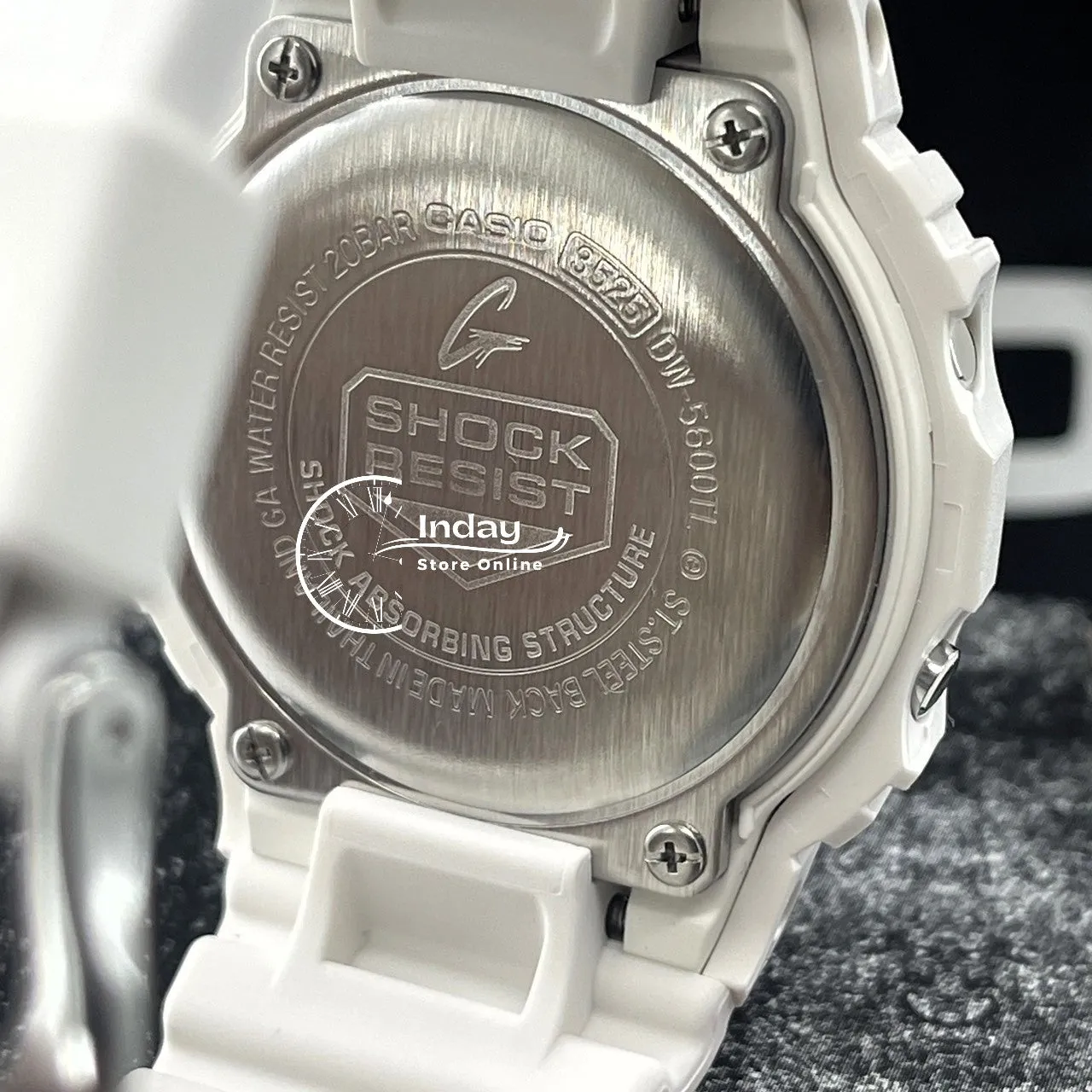Casio G-Shock Men's Watch DW-5600TL-7 Resin Band Mineral Glass Shock Resistant