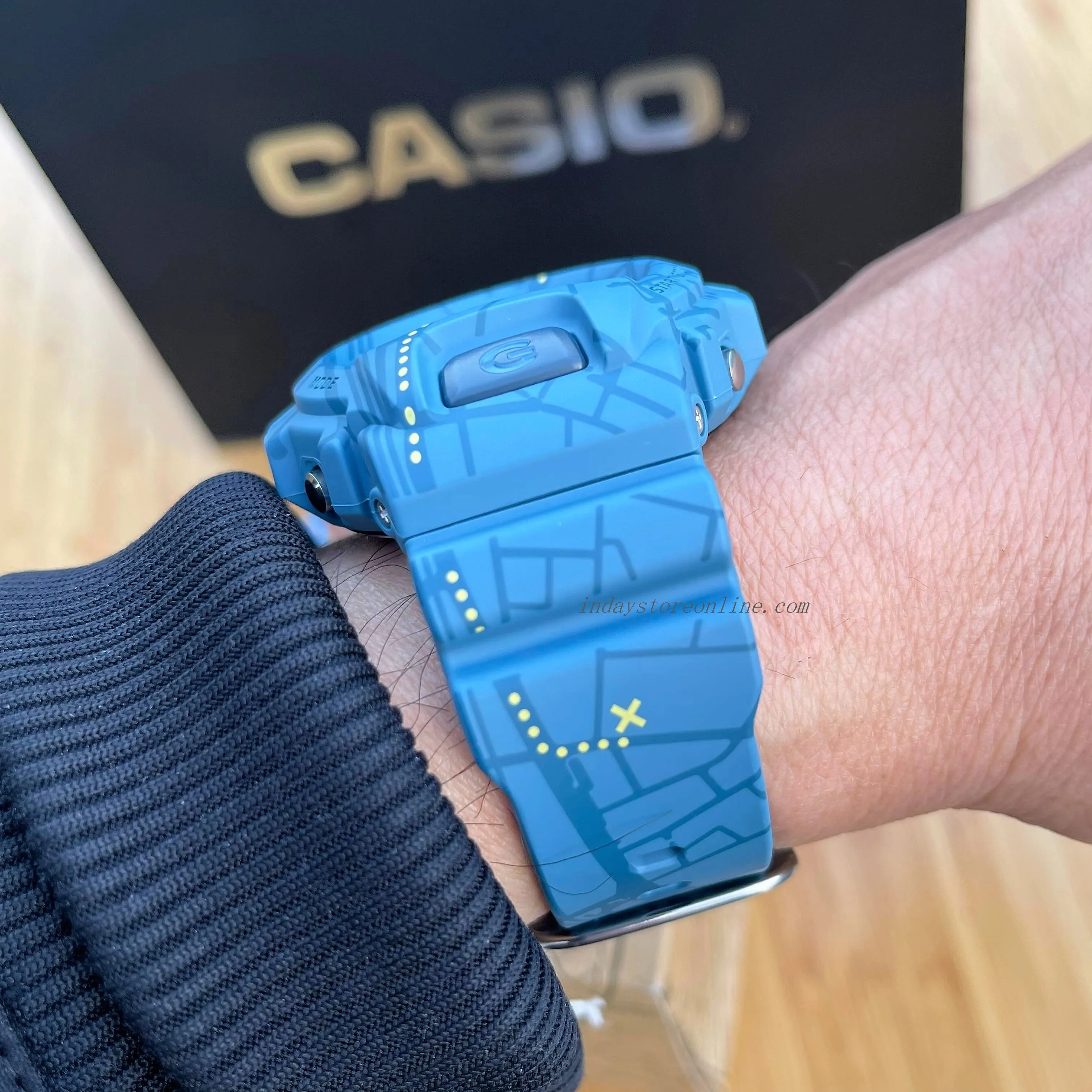 Casio G-Shock Men's Watch DW-6900SBY-2 Digital 6900 Series Treasure Hunt Watches Third-Eye Design