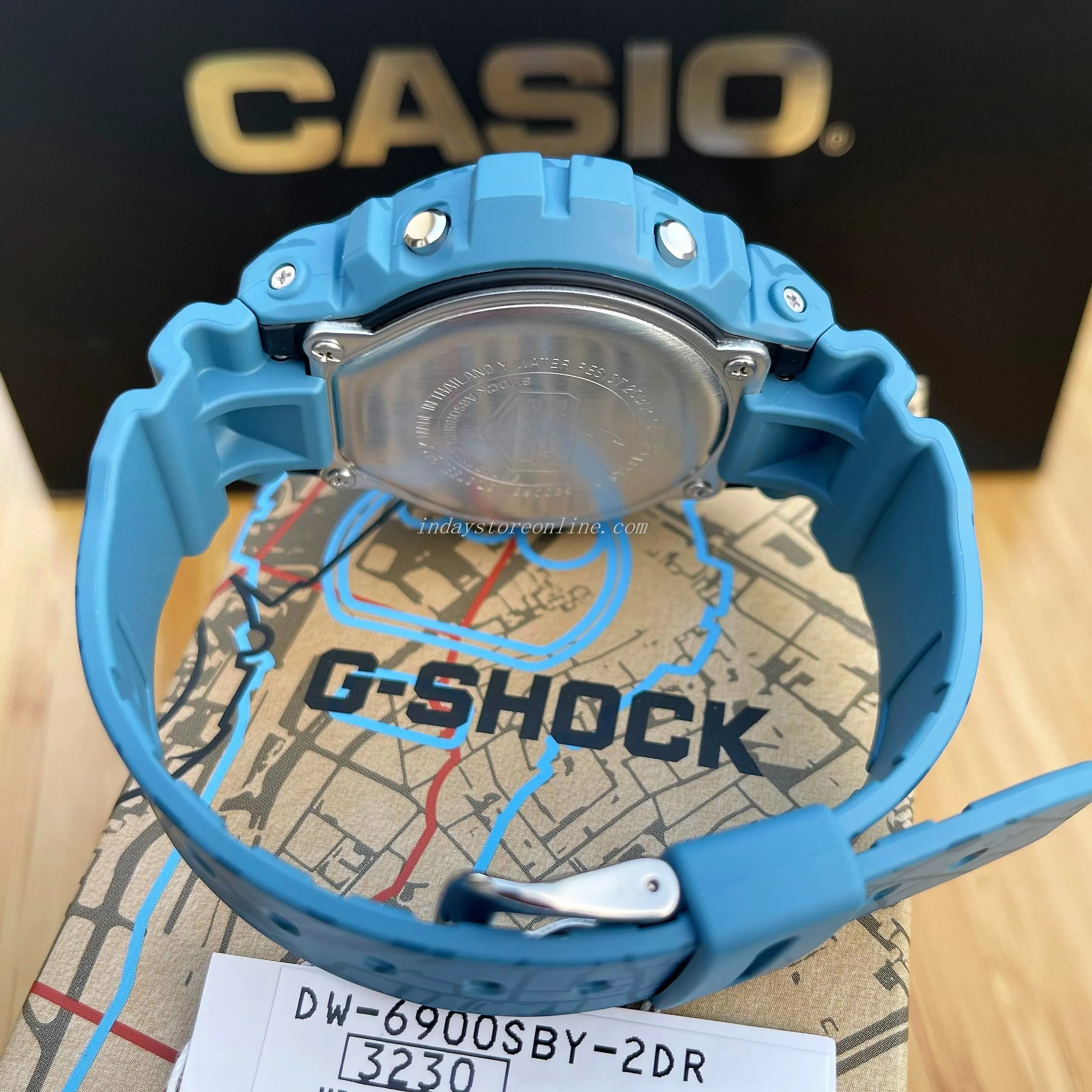 Casio G-Shock Men's Watch DW-6900SBY-2 Digital 6900 Series Treasure Hunt Watches Third-Eye Design