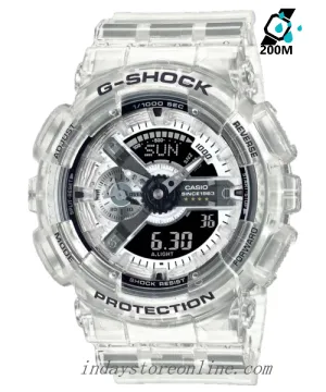 Casio G-Shock Men's Watch GA-114RX-7A Analog-Digital 40th Anniversary CLEAR REMIX 110 Series Limited Edition