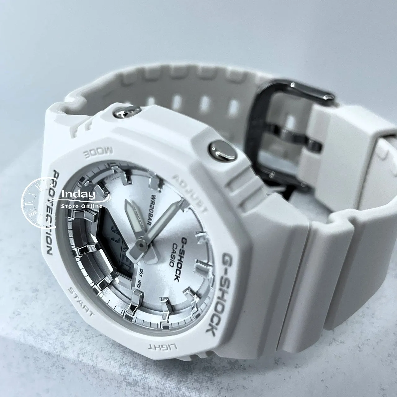 Casio G-Shock Women's Watch GMA-P2100VA-7A Resin Band Mineral Glass Shock Resistant