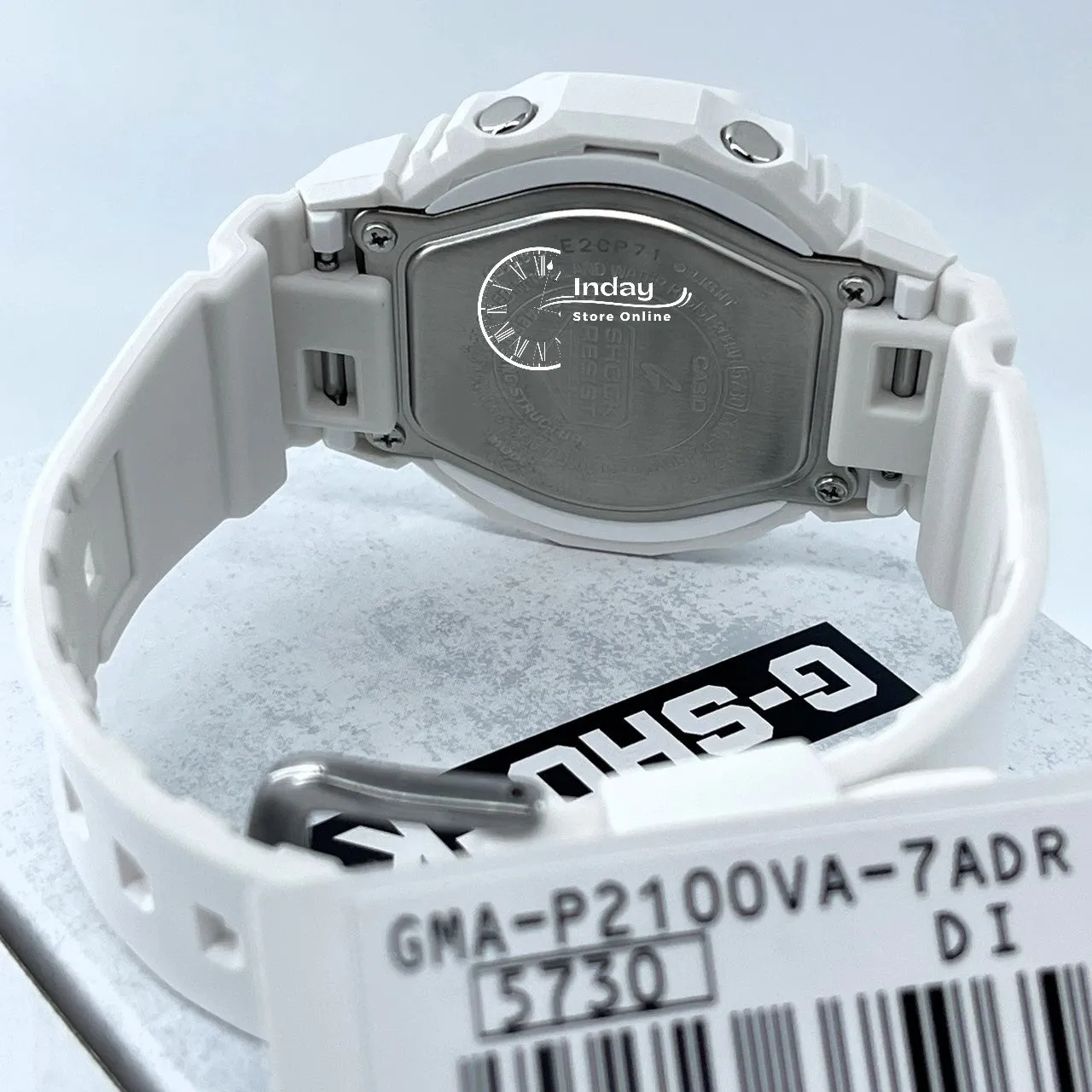 Casio G-Shock Women's Watch GMA-P2100VA-7A Resin Band Mineral Glass Shock Resistant