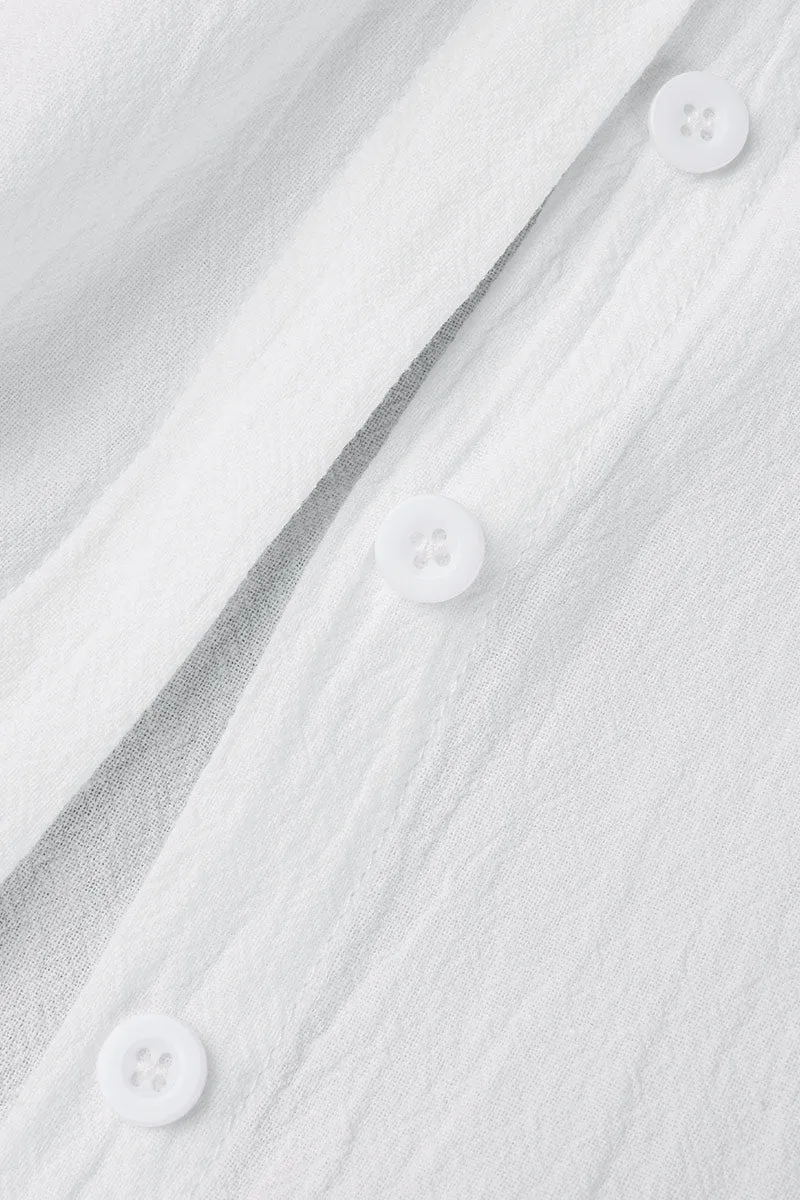 Casual Simplicity Solid Frenulum Solid Color Turndown Collar Loose Jumpsuits