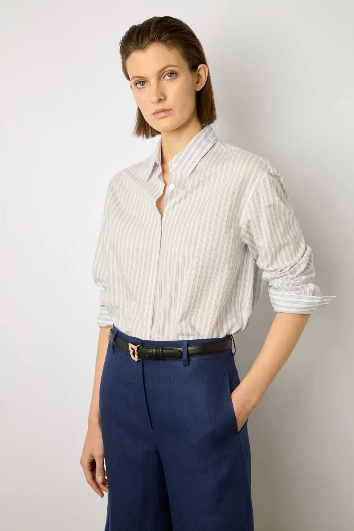 CELENN TAILORED LINEN BERMUDA SHORTS