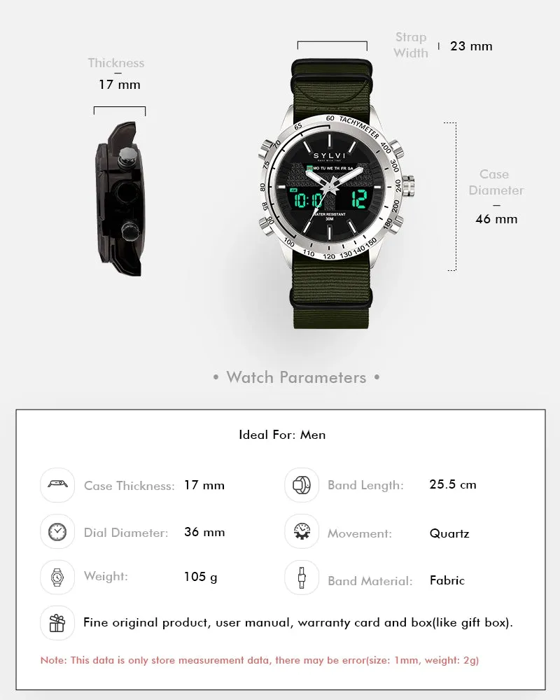 Certified Imperfect Hawk Silver Green Nylon