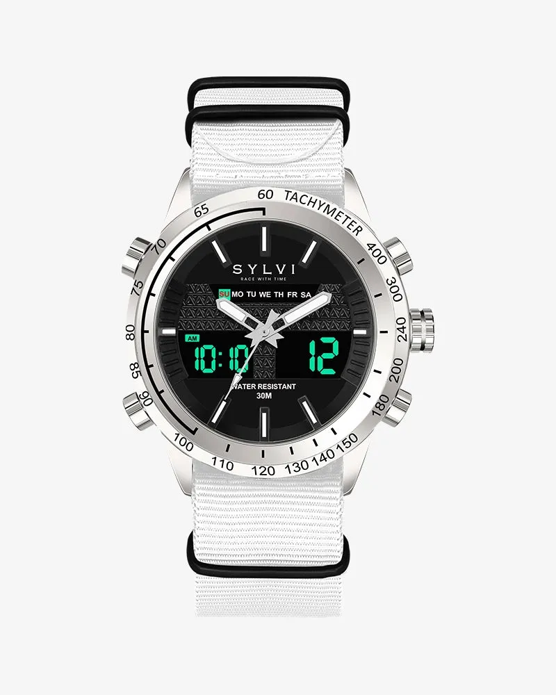 Certified Imperfect Hawk Silver White Nylon